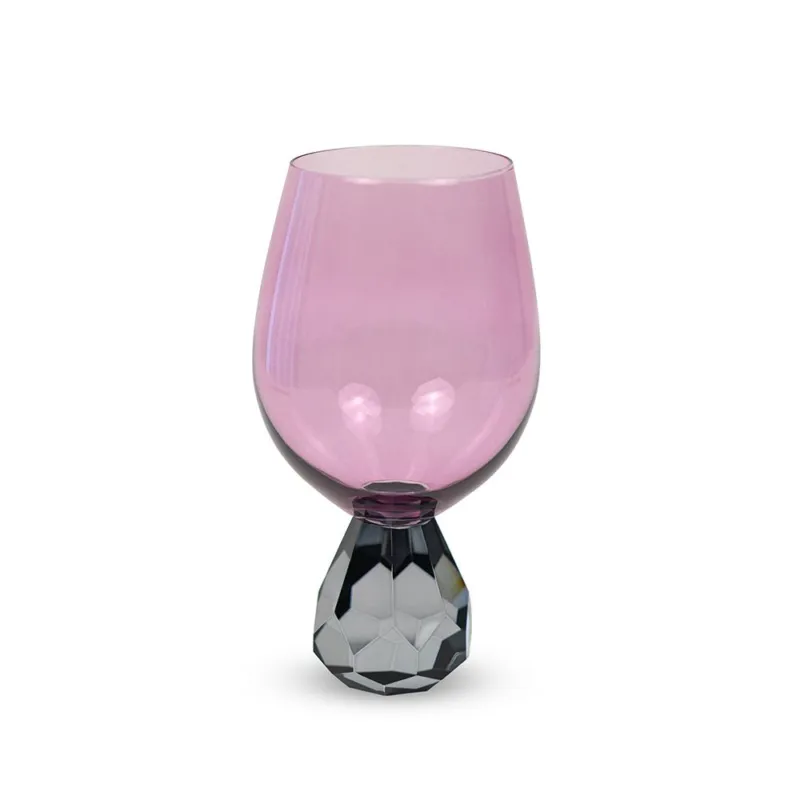 ANVERSA BICCHIERE COCKTAIL GRIGIO E VIOLA Esclusivo