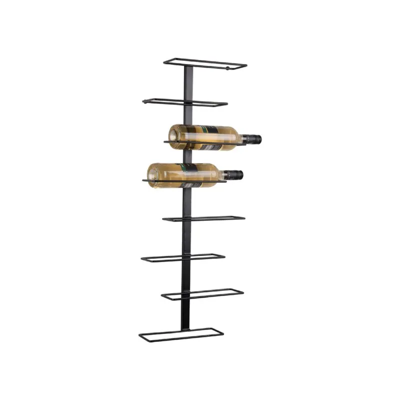 FLOAT PORTABOTTIGLIE METAL NERO OPACO Prezzo Ridotto