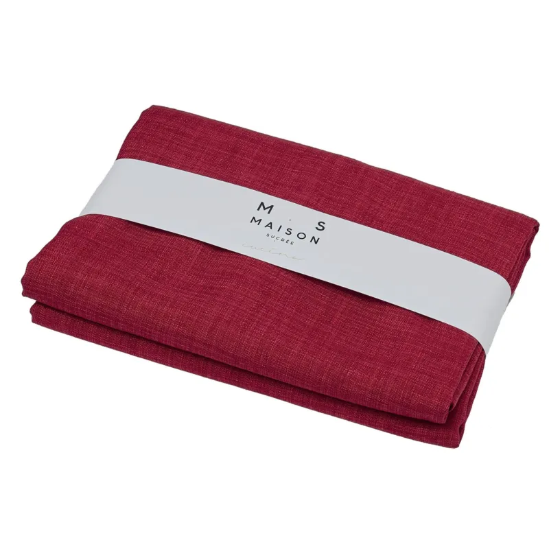 Prezzo Scontato KORIN RUNNER ANTIMACCHIA 45X150 BORDEAUX