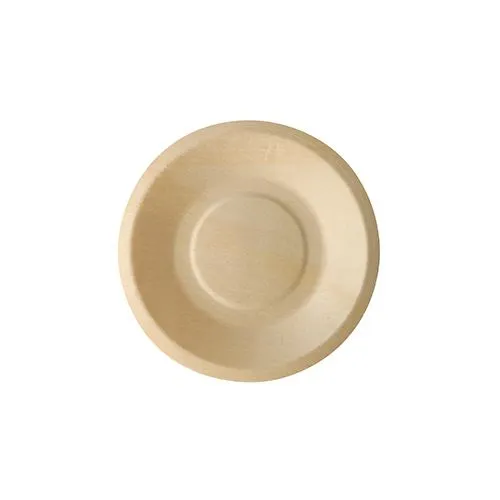 PURE PIATTI IN LEGNO ROTONDI D.14 CM-2 CM 50 PZ FINGERFOOD Reso Gratuito