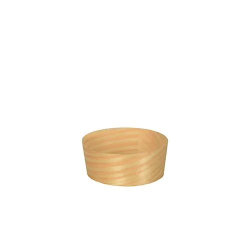 PURE COPPETTE ROTONDE IN LEGNO D.5 CM-2 CM 50 PZ FINGERFOOD Prezzo Basso