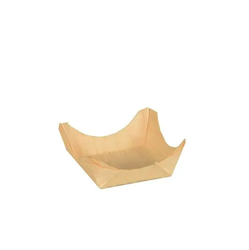Pagamento Sicuro PURE COPPETTE IN LEGNO RETT. 1,5 CM X 4 CM X 4 CM 50 PZ FINGERFOOD