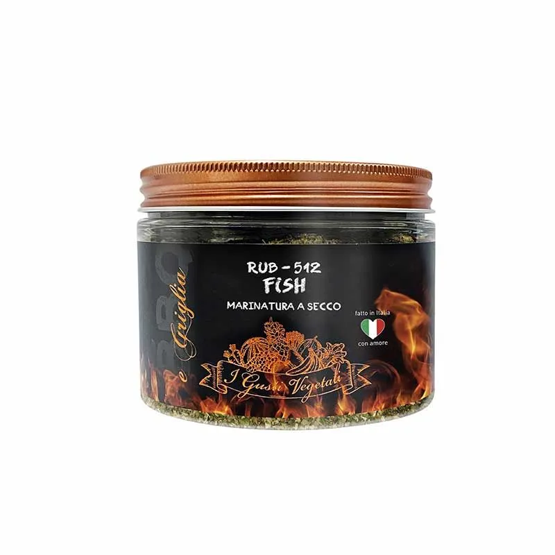 Direttamente Dal Produttore BBQ PESCE RUB GR 150