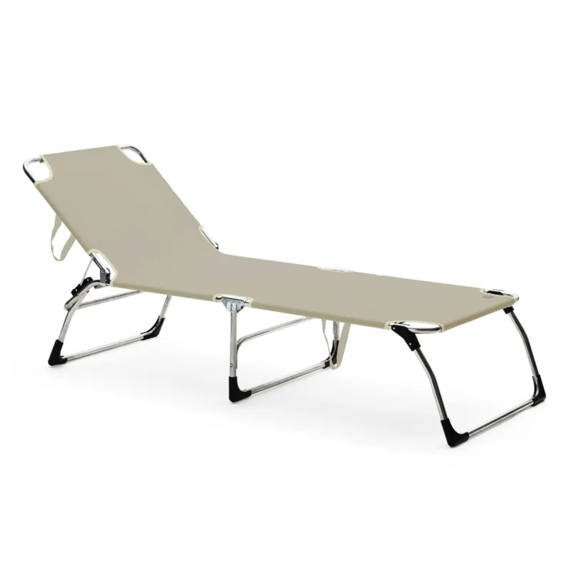 AMIGO XXL LETTINO ALLUMINIO TORTORA Offerta Speciale