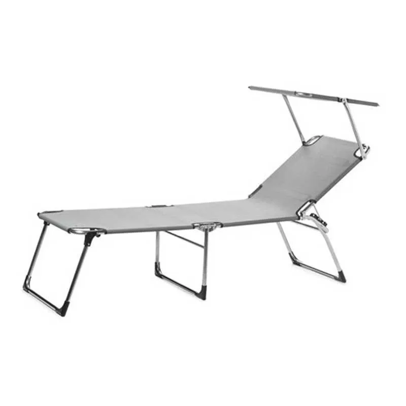 Nuova Collezione AMIGO TOP 40 LETTINO ALLUMINIO GRIGIO