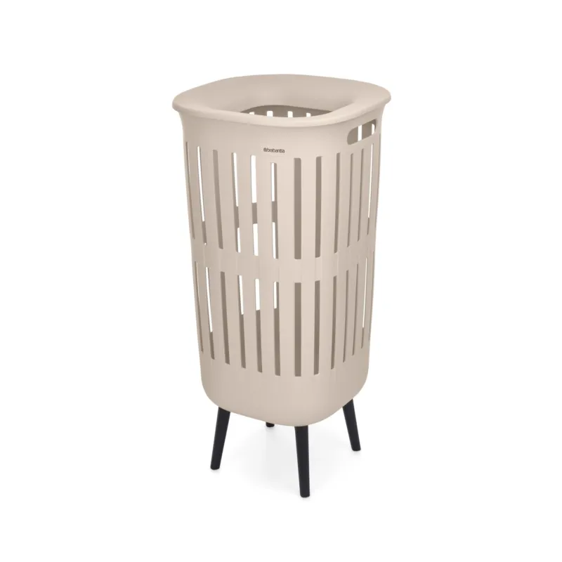 COLLECT-IT LAUNDRY BASKET HI 55L SOFT BEIGE Prezzo Di Fabbrica