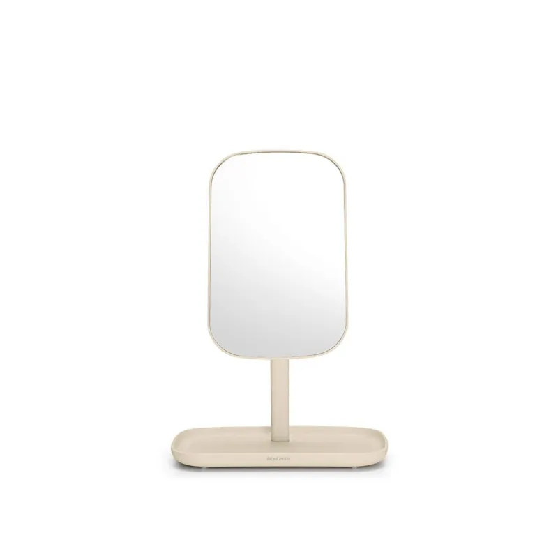 RENEW SPECCHIO DA BAGNO CON VASSOIO SOFT BEIGE Offerta Del Giorno