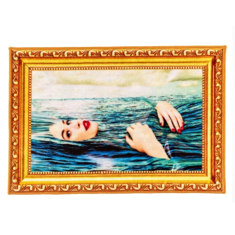 Super Prezzo TOILETPAPER HOME SEA GIRL TAPPETO BAGNO 60X90 CM