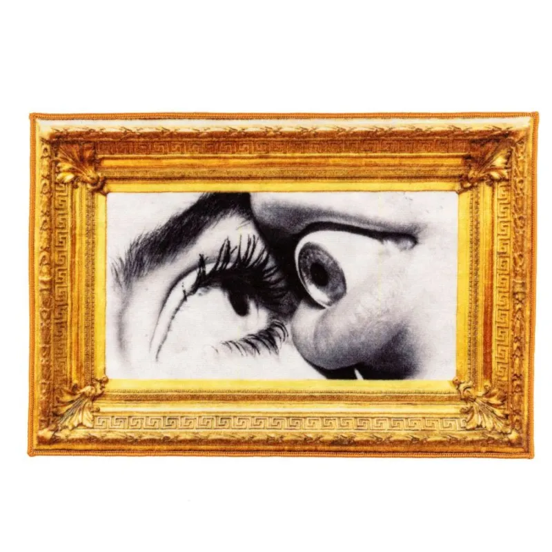TOILETPAPER HOME EYE AND MOUTH TAPPETO BAGNO 60X90 CM Non Perdere