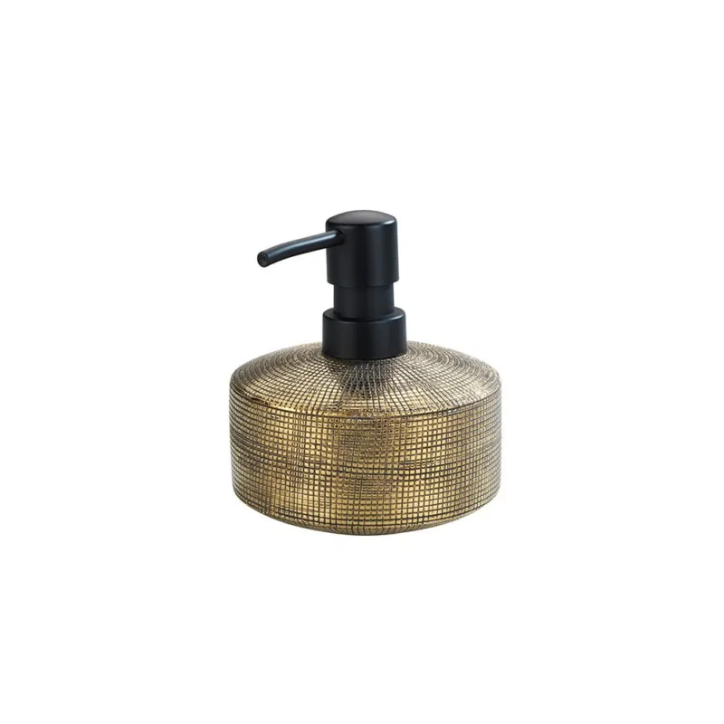 RIVARA DISPENSER SAPONE CERAMICA DORATO Prezzo Scontato