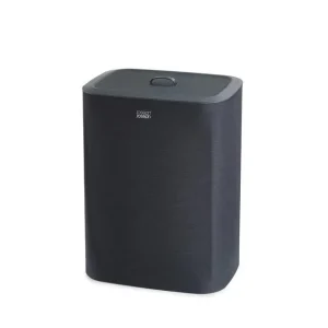 TOTA CESTO PORTABIANCHERIA DA 90 LITRI CON SEPARATORE - NERO Promozione Esclusiva
