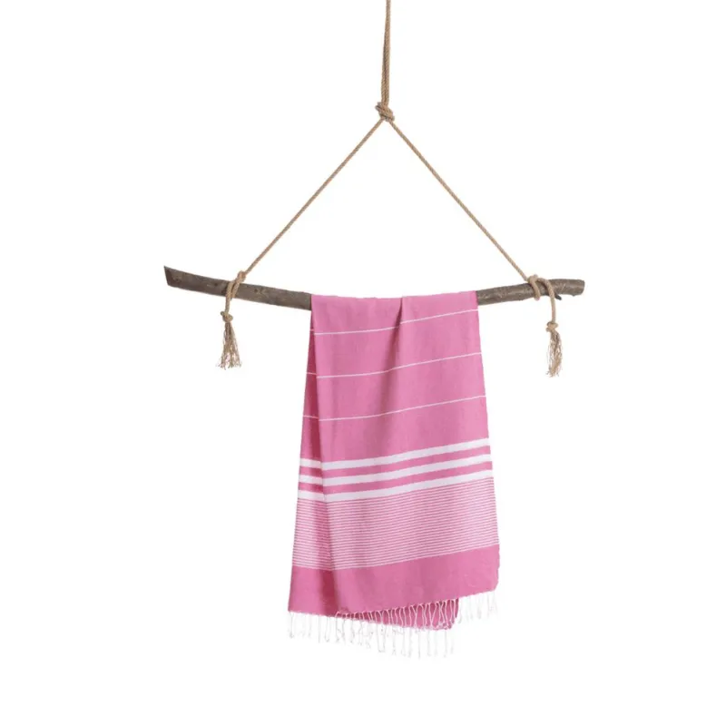 ASCIUGAMANO TELO HAMMAM 180X100 CM SULTAN PINK Spedizione Espresso
