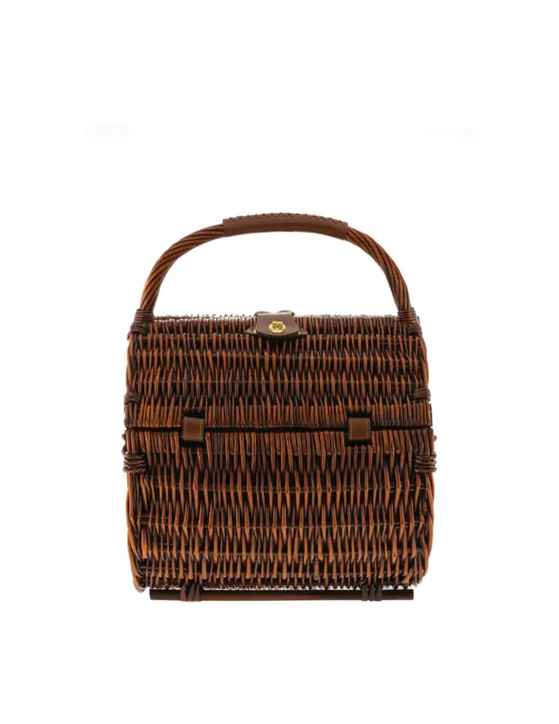 Esclusivo Alessi Cestino picnic in vimini Dressed en plein air