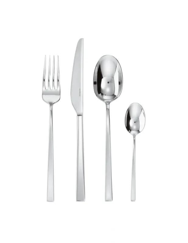 Promozione Sambonet Set 24 Pz Monoblocco Linea Q - Acciaio Inox