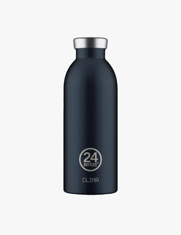 24Bottles Clima Bottle 500 Navy Blue Prezzo Di Fabbrica