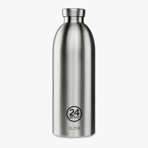 24Bottles Clima Bottle 850 Brushed Steel Occasione