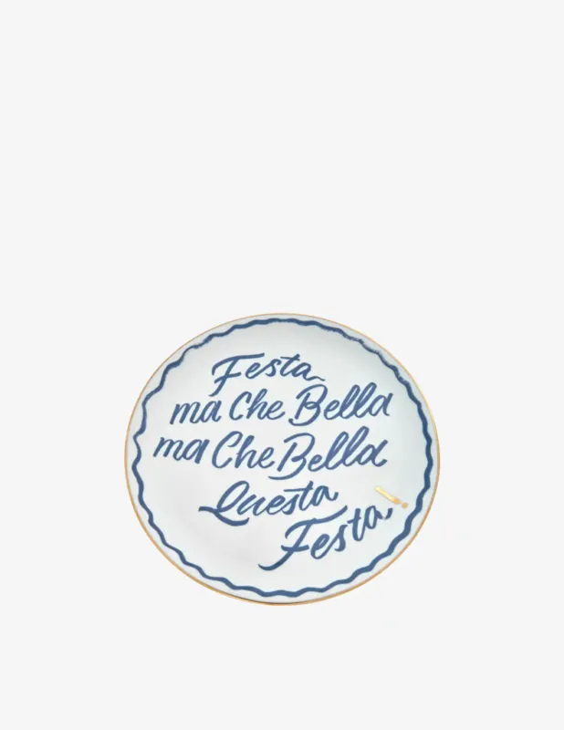 Bitossi Piatto Pizza The Club Pagamento Sicuro