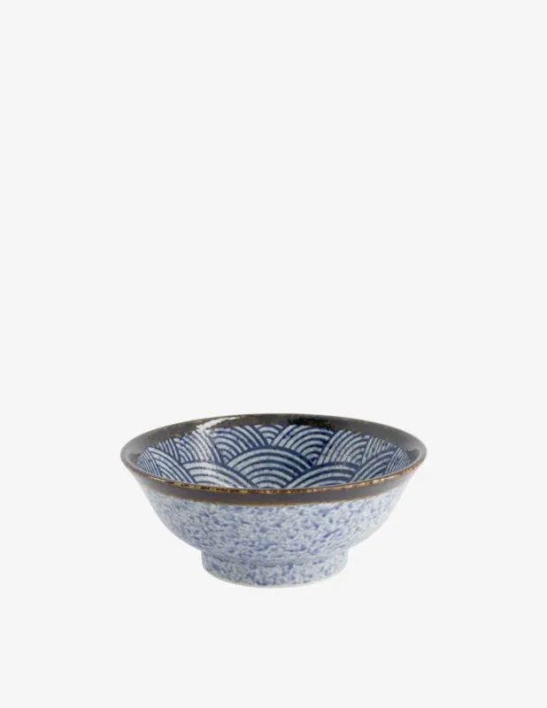 TOKYO design studio Aisai Seigaiha Ciotola Ramen 1300ml Nuovo Arrivo