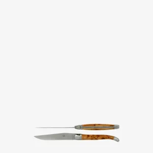 Forge De Laguiole Coltelli Da Tavola Set 6 pz Legni Pregiati Economico