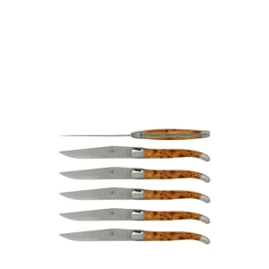 Ultime Pezzi Forge De Laguiole Coltelli da tavola set da 6