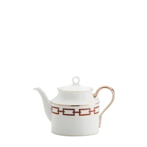 Spedizione Espresso Ginori 1735 Teiera Catene Scarlatto