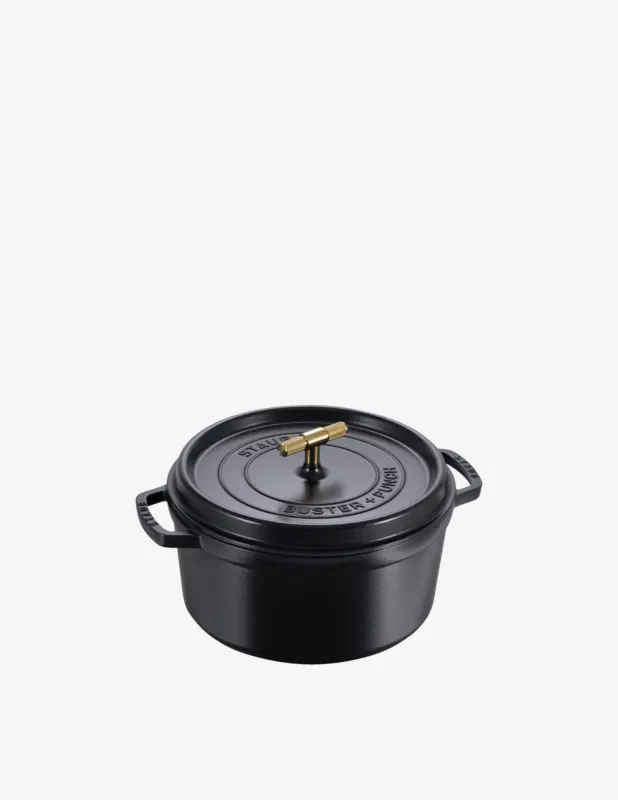 Compra Adesso Staub Buster & Punch Cocotte Black 28cm