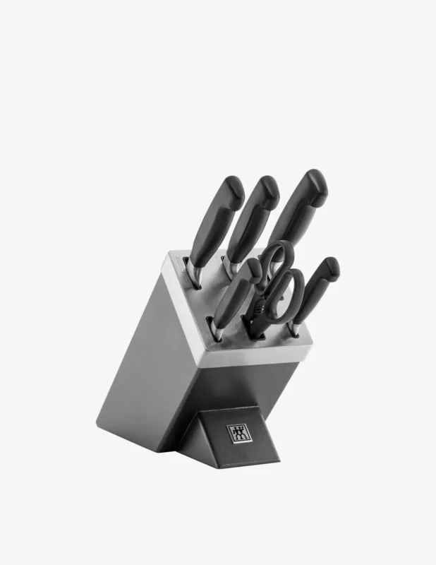 Spedizione Espresso Zwilling 4Star Ceppo Coltelli 7 Pz