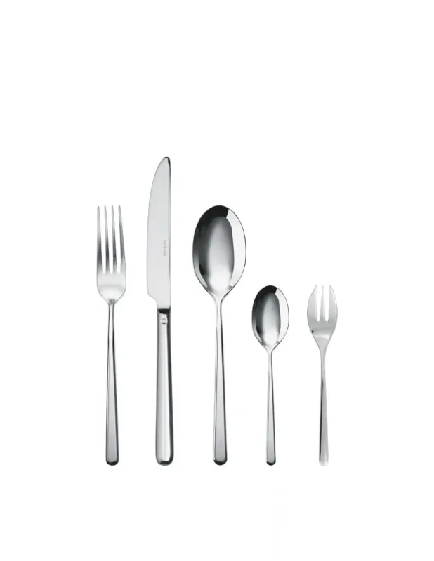 Più Venduto Sambonet Set 30 Pz Monoblocco Linear - Acciaio Inox