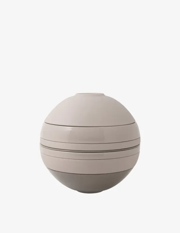 Nuovo Arrivo Villeroy & Boch Iconic La Boule Beige Set Tavola 2 posti