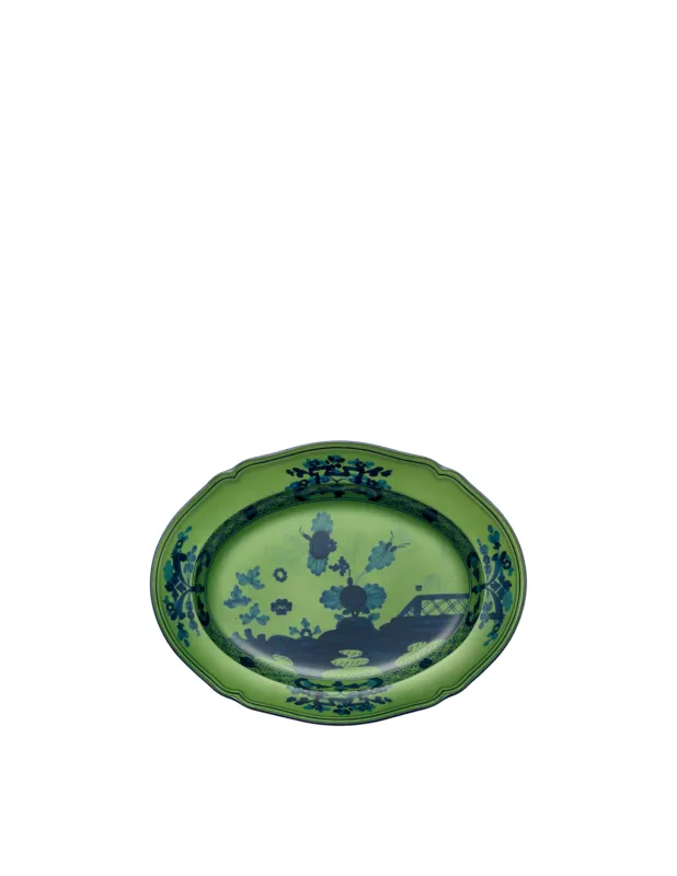 Ginori 1735 Vassoio Oriente Italiano Malachite Miglior Prezzo