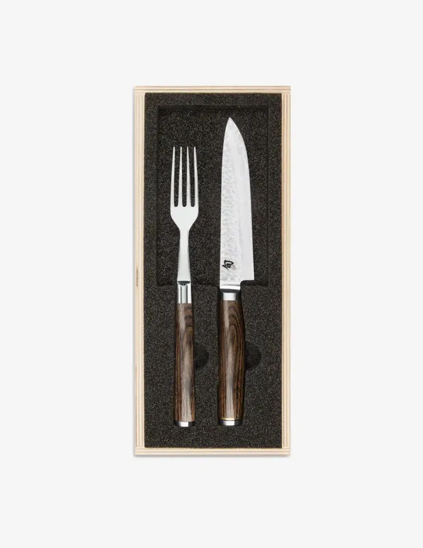 Kai Shun Premier Set Coltello steak/forchetta Spedizione Espresso
