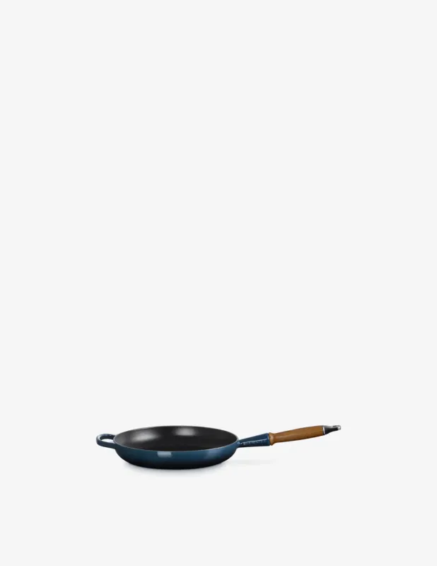 Acquista Le Creuset Padella Evolution con manico in legno 28cm Nuit su Rinascente Nuova Collezione