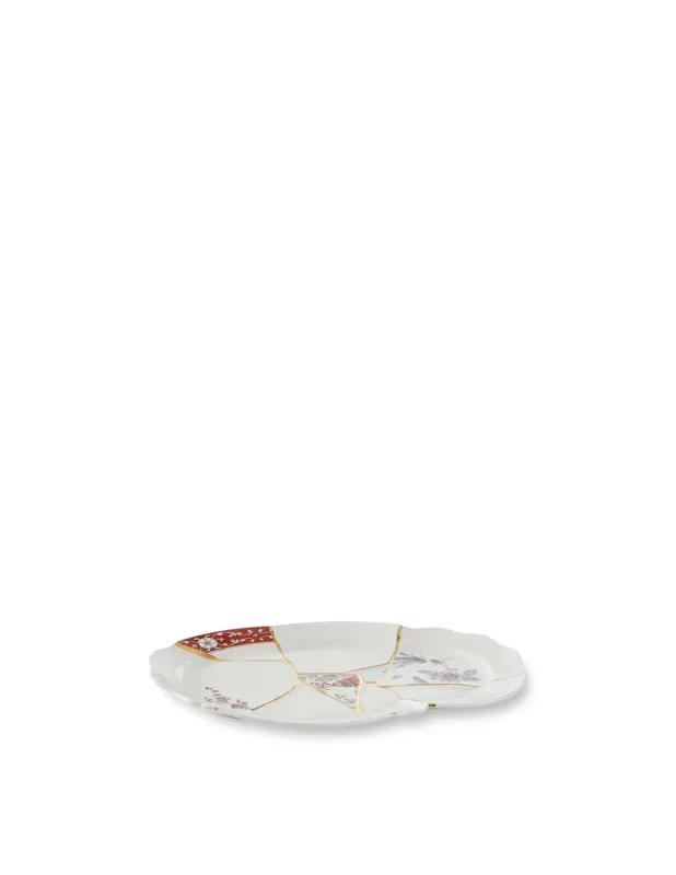 Economico Seletti Vassoio In Porcellana "Kintsugi"