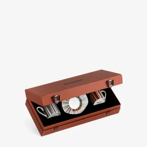 Missoni Home Stripes Jenkins 148 Conf. Regalo Set 2 Pz. Tazza Caffe‘ C/P Offerta Lampo
