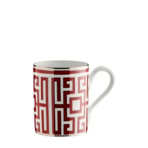 Nuova Collezione Ginori 1735 Mug Labirinto Scarlatto
