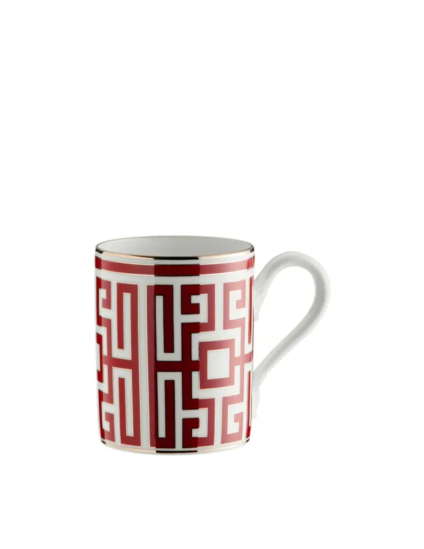 Nuova Collezione Ginori 1735 Mug Labirinto Scarlatto
