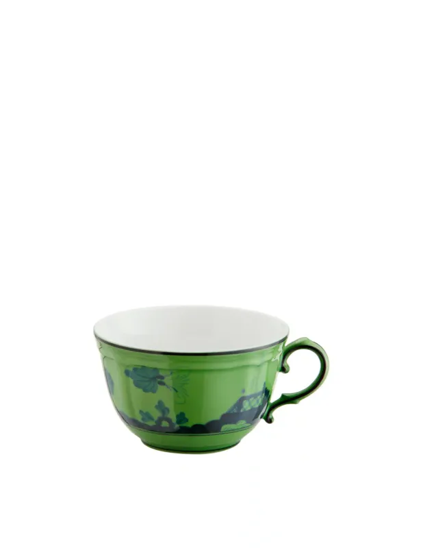 Scelto Dai Clienti Ginori 1735 Tazza Tè Oriente Italiano Malachite - Verde