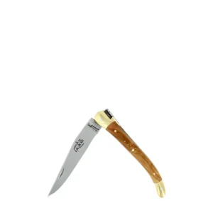 Offerta Forge De Laguiole Coltello tascabile 9 cm con manico in legno di ulivo