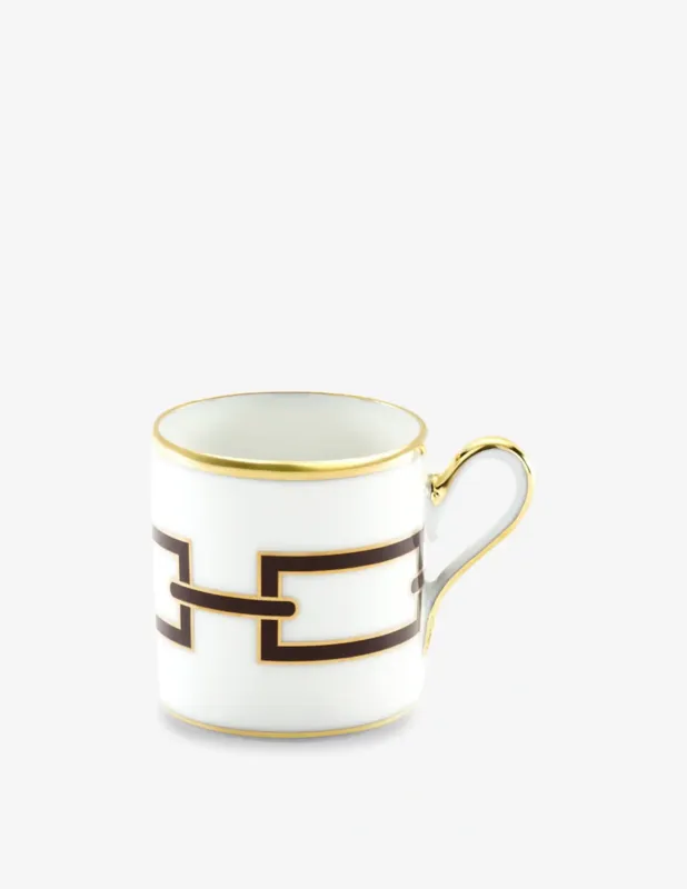 Promozione Ginori 1735 Tazza caffè Catene Ebano