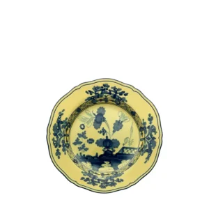 Affare Ginori 1735 Piatto Piano Oriente Italiano Citrino