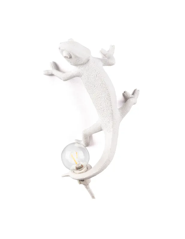 Seletti Chameleon Lamp Left - Going Up Resin Lamp Must-Have