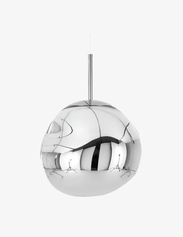 Promozione Esclusiva Tom Dixon Melt Mini Led Chrome Lampada A Sospensione Set 2 Pz
