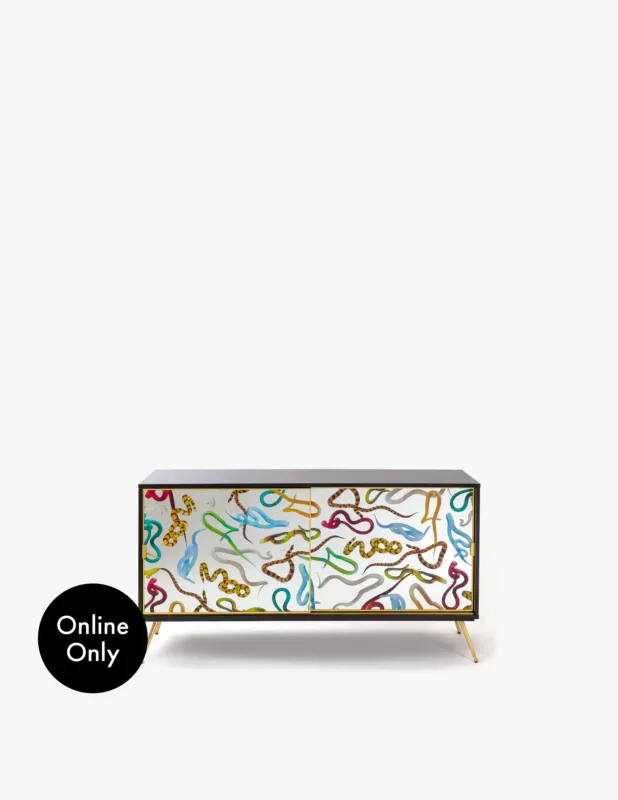 Miglior Prezzo Seletti Mobile Con 2 Ante "Toiletpaper" Snakes
