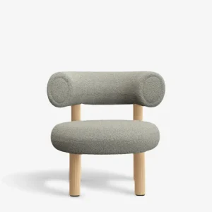 Consegna Rapida Tom Dixon Fat Lounge Chair Melange Nap 0951 Sedia