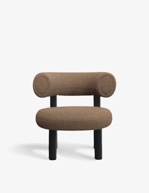 Popolare Tom Dixon Fat Lounge Chair Velluto 141 Sedia