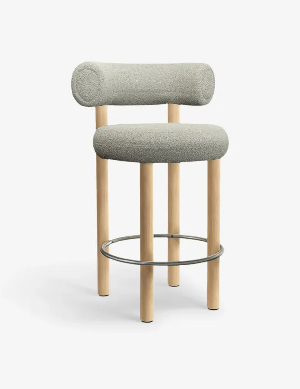 Tom Dixon Fat Stool Bouclé Sgabello Non Perdere