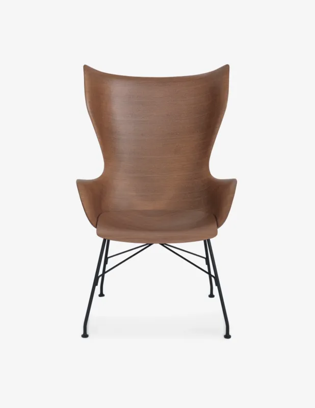 Kartell K/WOOD Legno Basic Veneer, poltrona Miglior Prezzo