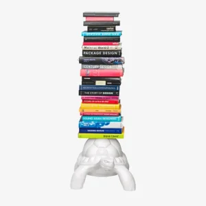Occasione Imperdibile Qeeboo Turtle Carry Bookcase Bianco