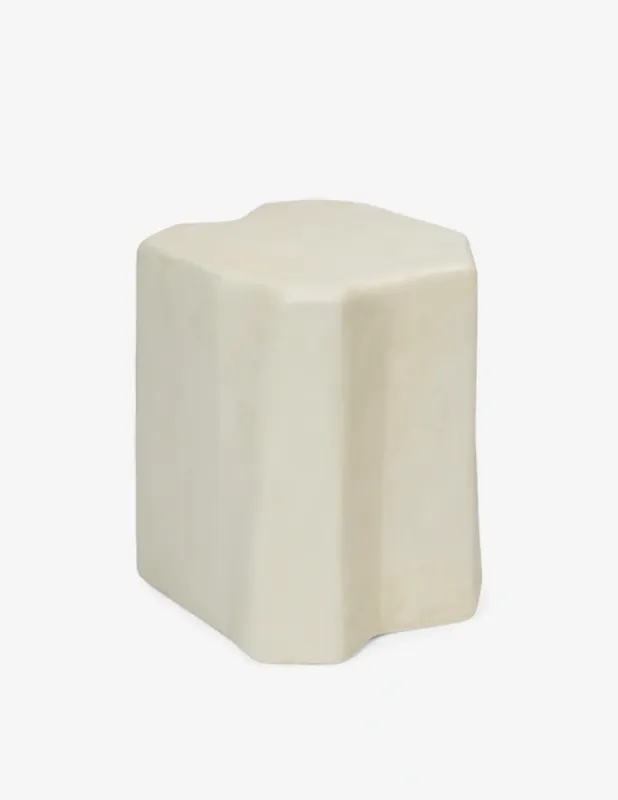 Nuova Collezione Ferm Living Staffa Stool Avorio