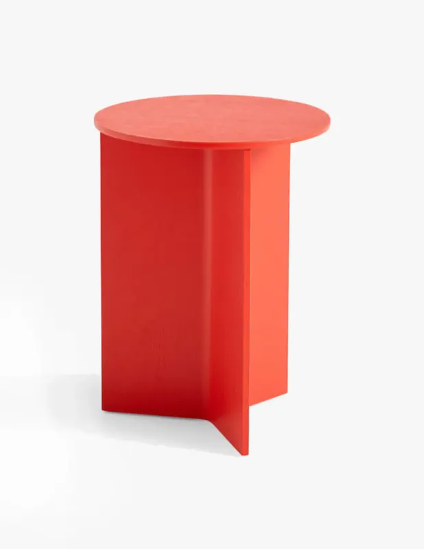 Vendita Finale Hay Slit Tavolo Wood Round High